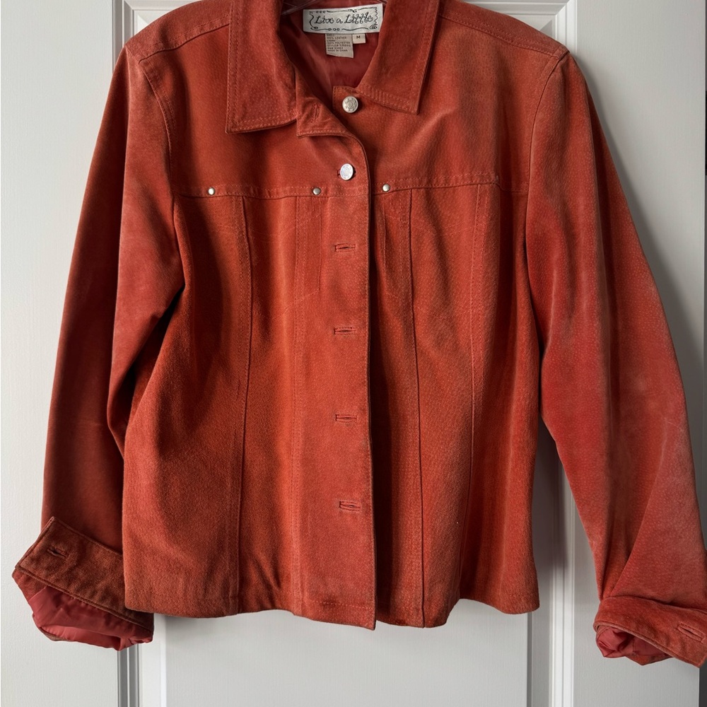 Live a Little Women's Suede Jacket